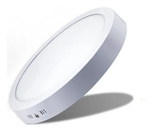 Panel Led Redondo 12w Sobrepuesto Luz Neutra 6500k UNILUX