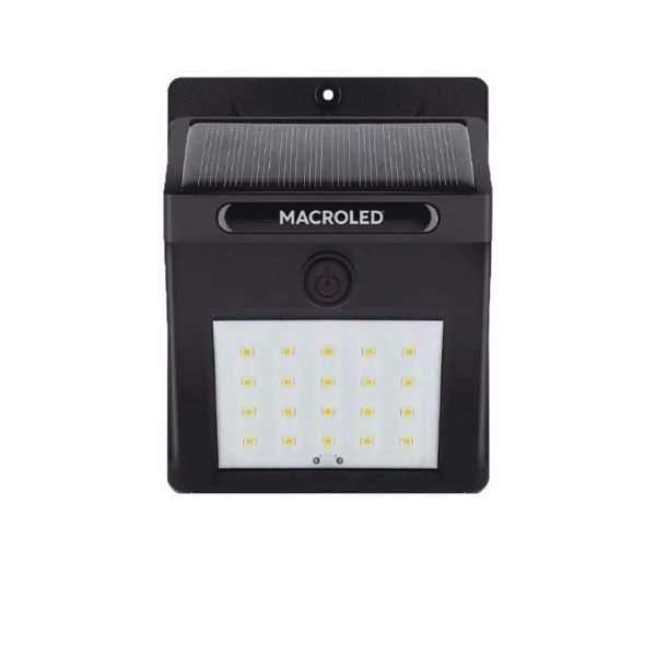 Luz de Pared LED Solar 1.5W - Macroled