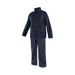 Traje Antiácido Azul Titan Safety PU/PVC