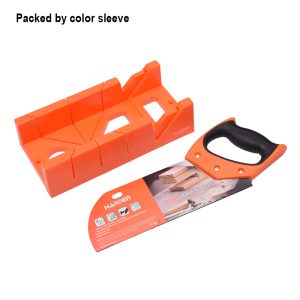 Set de Serrucho Costilla 300 mm con Caja Ingleteadora Harden