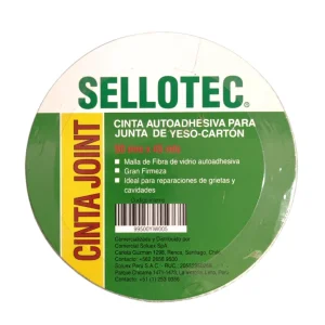 Cinta Autoadhesiva para Junta de Yeso-Cartón Sellotec